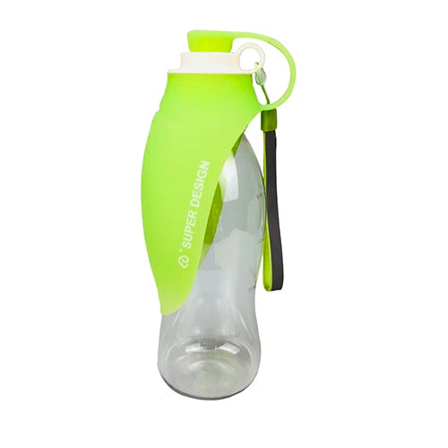 GARRAFA DE AGUA 580ML, DE SILICONE PARA SEU PET